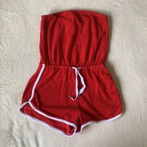 Forever 21 athletic jumpsuit/swimsuit coverup